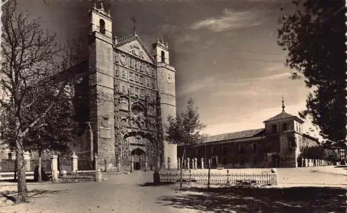 A959 Spanien 1949 Valladolid Convento San Pablo y Deputacion Provinz Postkarte
