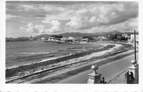 A959 Spanien 1935 Palma de Mallorca Playa de C'an Pastilla RPPC Vintage Postkarte