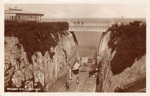 A943 England 1930 Newgate Gap Cliftonville RPPC Vintage Postkarte