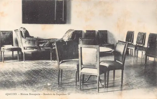 C058 Frankreich Ajaccio Maison Bonaparte Vintage Postkarte