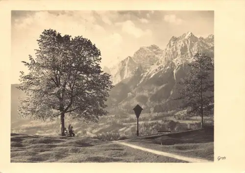 Deutschland 1960 Höhenrain b Grainauer Gebirge Postkarte B734