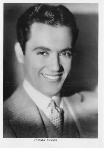Schauspieler Filmstar Charles Rogers Picturegoer Serie RPPC Postkarte