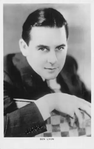 Schauspieler Filmstar Ben Lyon Picturegoer Serie RPPC Postkarte