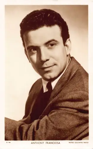 Schauspieler Filmstar Anthony Franciosa Picturegoer Serie RPPC Postkarte