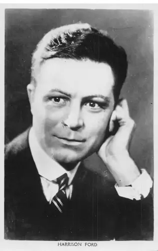 Schauspieler Filmstar Harrison Ford Picturegoer Serie RPPC Postkarte