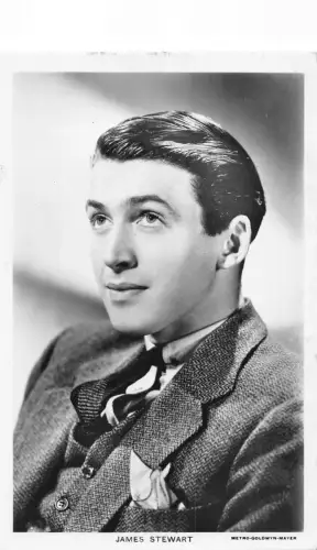 Schauspieler Filmstar James Stewart Picturegoer Serie RPPC Postkarte