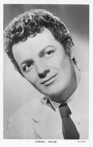 Schauspieler Filmstar Cornel Wilde Picturegoer Serie RPPC Postkarte