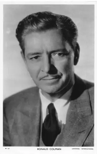 Schauspieler Filmstar Ronald Colman Picturegoer Serie RPPC Postkarte