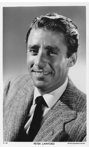 Schauspieler Filmstar Peter Lawford Picturegoer Serie RPPC Postkarte