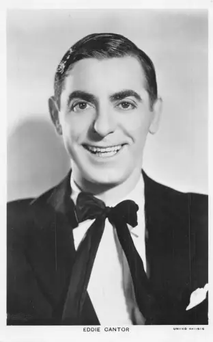Schauspieler Filmstar Eddie Cantor Picturegoer Serie RPPC Postkarte
