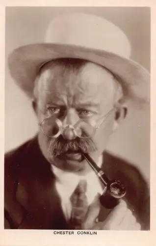 Schauspieler Filmstar Chester Conklin Picturegoer Serie RPPC Postkarte