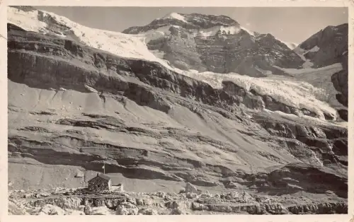Schweiz 1938 Cabane de Suzanfle Grand Ruan Vintage Postkarte