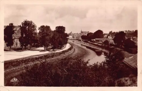 Frankreich 1939 Vannes Port prise de Rabine alte Postkarte