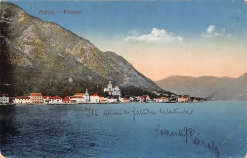 L084 Montenegro Preanj Przanjo 1917 Feldpostkarte