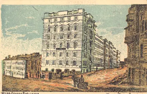 L084 Litauen Wilna Vilnius 1916 Feldpostkarte