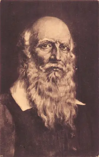 Portrait Friedrich Ludwig Jahn Erzieher Vintage Postkarte