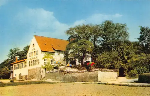 A130 Deutschland 1962 Hotel Brauerei und Gaststaette Felsenkeller Lauenau / Postkarte