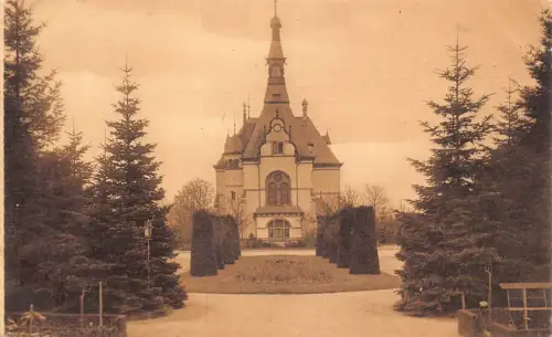 A119 Deutschland 1912 Hamburg Friedhof in Ohlsdorf alte Postkarte