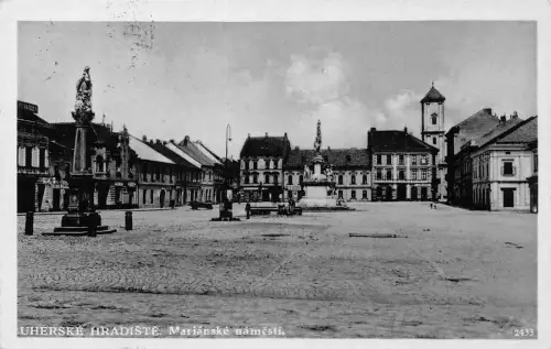 L091 Tschechien 1941 Uherske Hradiste Postkarte