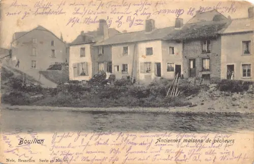 L035 Belgien Bouillon Vintage Postkarte