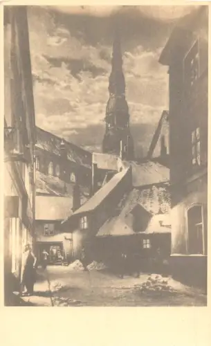 L475 Lettland Riga Vintage Postkarte