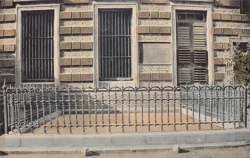 A004 Indien Kalkutta Schwarzes Loch Vintage Postkarte