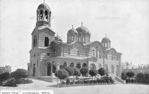 Bulgarien Kathedrale St. Cral Kathedrale St. Alexander Newski Postkarte B870