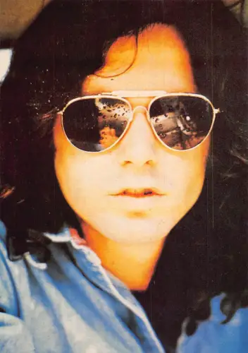 L287 Musik Sänger Rock Jim Morrison Solist von The Doors Postkarte