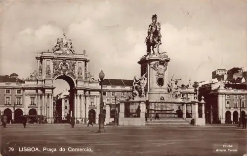 L067 Portugal Lissabon 1911 alte Postkarte