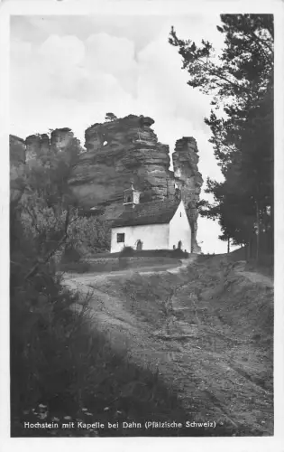 L164 Deutschland 1934 Hochstein mit Kapelle bei Dahn Pfaelzische Schweiz Postkarte