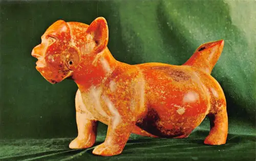 B188 Mexiko Ceramica de Colima Museo Nacional de Antropologia Postkarte