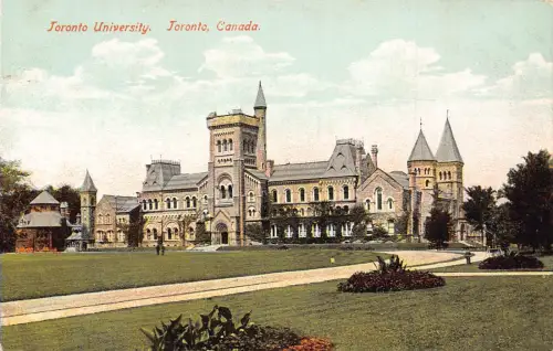 Kanada Toronto University Vintage Postkarte B933