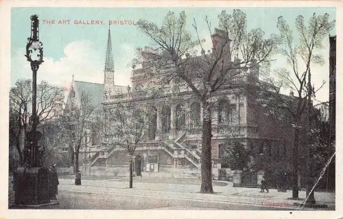 L231 England The Art Gallery Bristol Vintage Postkarte