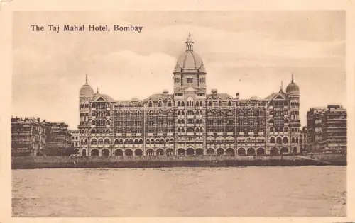 Indien Das Taj Mahal Hotel Bombay Mumbai Vintage Postkarte