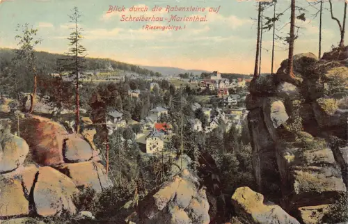 A087 Polen 1915 Schreiberhau Marienthal Szklarska Poreba Riesengebirge AK