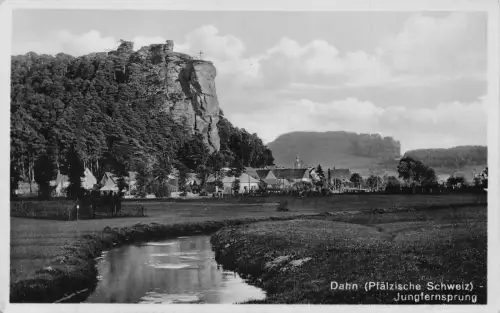 L205 Deutschland Dahn Pfaelzische Schweiz Jungfernsprung Vintage Postkarte
