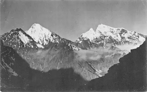 L523 Nepal Manchester Nepalese Expedition 1970 signiert und mit Gütesiegel Postkarte