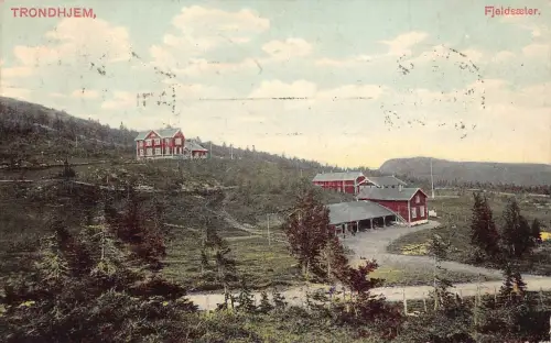 L035 Norwegen Trondhjem 1910 alte Postkarte
