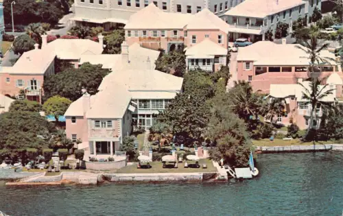 Bermuda 1971 Waterloo House Hamilton Vintage Postkarte