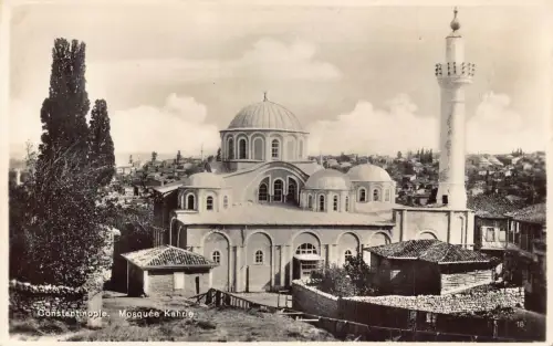 Türkei Istanbul Konstantinopel Kariye Moschee Kahrie Vintage Postkarte
