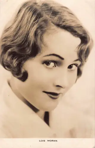 B424 Amerikanische Film- und Bühnenschauspielerin Lois Moran RPPC Vintage Postkarte