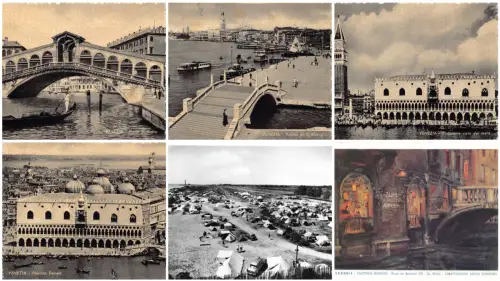 Italien Venedig Venezia Lot 6 alte Postkarten B847