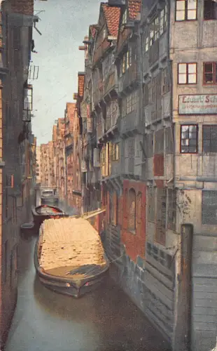 Deutschland 1915 Hamburg Steckelhoernfleth Boot 1. Weltkrieg Feldpost Vintage Postkarte