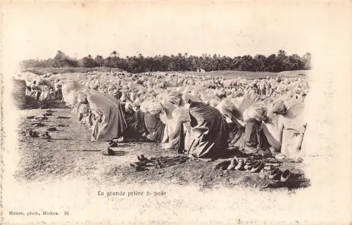 A615 Algerien Grande Priere 2e Pose Großgebet Ureinwohner Religiöse Postkarte