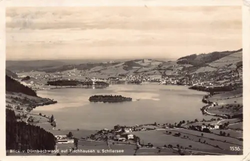 B022 Deutschland 1934 Dürernbachwand auf Fischhausen Schliersee RPPC Postkarte
