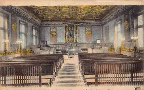 C092 Frankreich Paris Av de Bretuil Kirche Vintage Postkarte