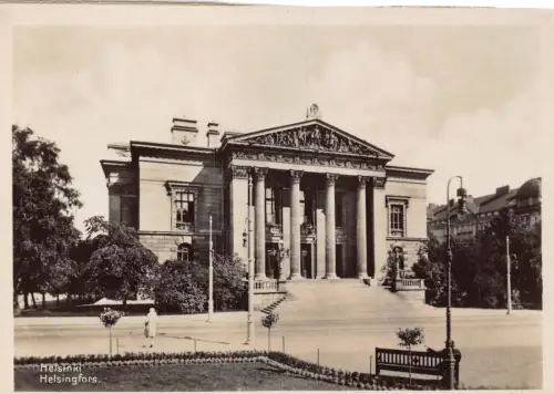 A666 Finnland Helsinki Helsingfors Haus der Stände RPPC Postkarte