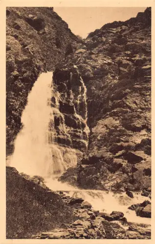 A718 Andorra Canillo Wasserfall des Flusses Maulwürfe Vintage Postkarte