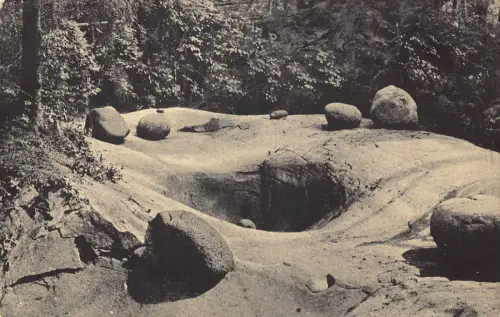 A761 Schweiz Luzern Luzern Gletschergarten Kleiner Gletscher Topf Postkarte