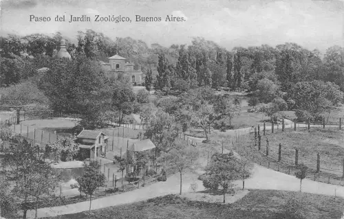 B488 Argentinien Buenos Aires Paseo dal Jardin Zoologico Zoogarten Postkarte